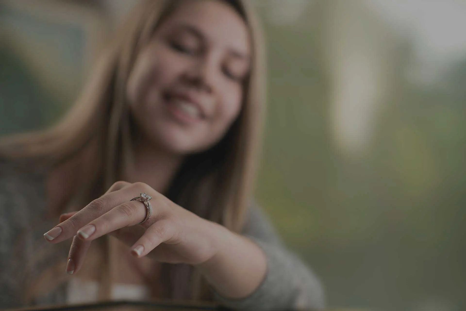 A jeweler resizing a ring at Conrad Jewelry
